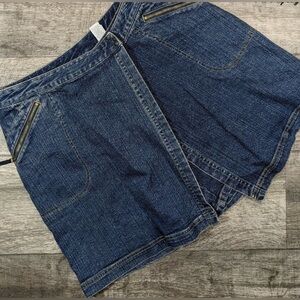 🩵 LIZ CLAIBORNE Denim Wrapped Skort
